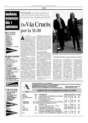 DE VIA CRUCIS POR LA M-30 (artculo en formato PDF)